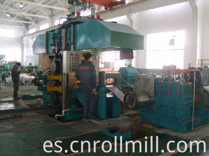 AGC Tornillo Down Four Rolling Milling Machinery de 350 mm Reversing Milling Milling